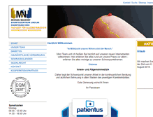 Tablet Screenshot of praxis-naudorf.de